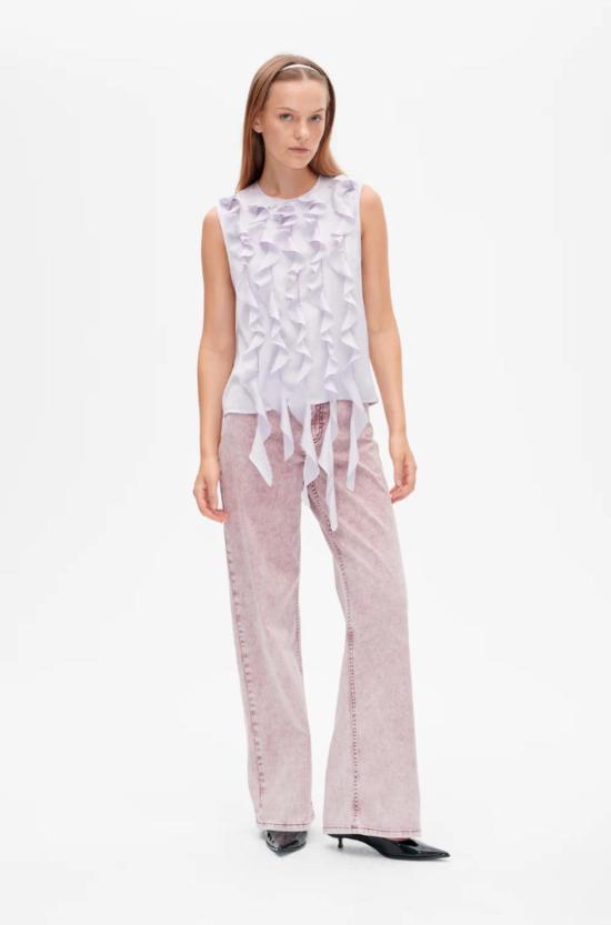  바움 운드 페르드가르텐 블라우스 Baum Und Pferdgarten Mavi  Orchid Hush - BAUM UND PFERDGARTEN