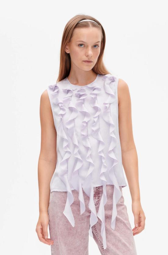  바움 운드 페르드가르텐 블라우스 Baum Und Pferdgarten Mavi  Orchid Hush