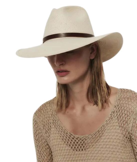  자네사레온 버킷햇 Janessa Leone Judith Hat 내추럴