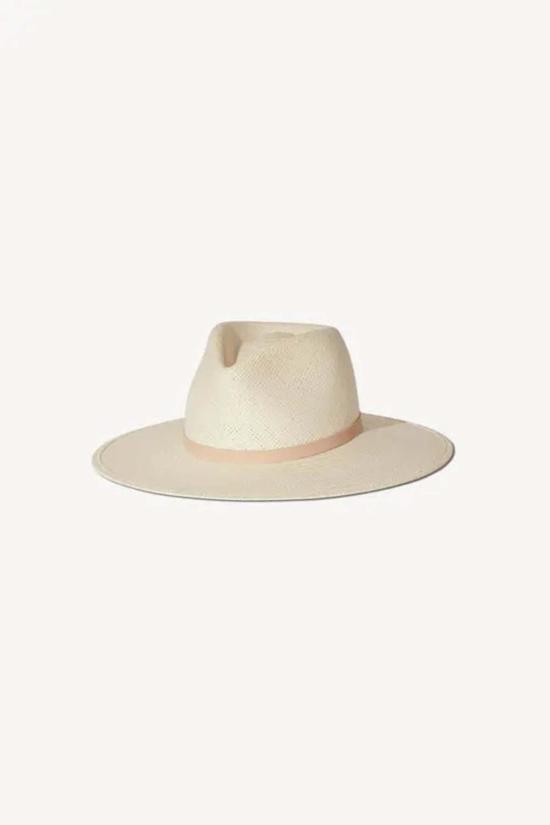 자네사레온 버킷햇 Janessa Leone Sherman Hat 내추럴 - JANESSA LEONE