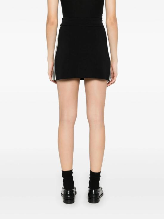 25SS 오트리 숏 스커트 SKPWC2 KK KNIT BLACK - AUTRY