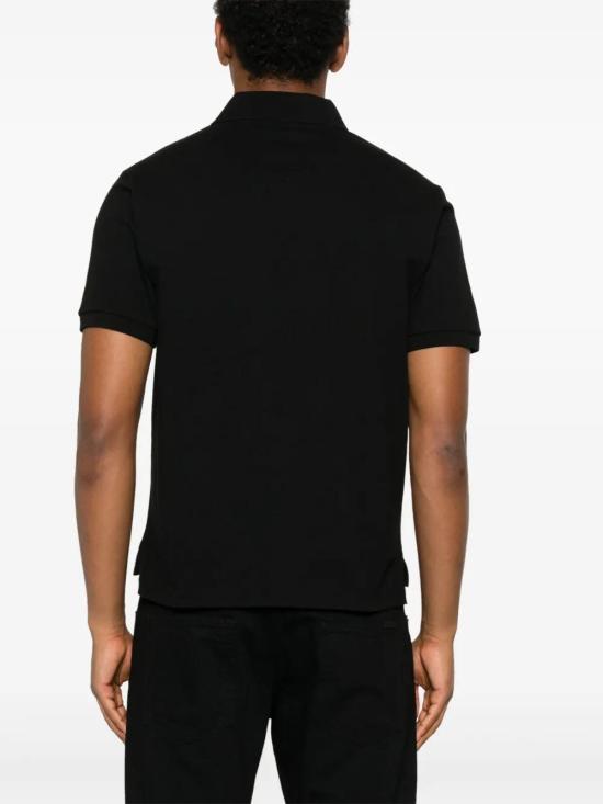  생로랑 카산드라 피케 폴로 셔츠 798944Y37HC 1000 NERO - SAINT LAURENT