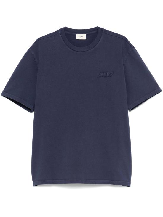 25SS 오트리 반팔 티셔츠 TSPX12 OB HEAVY CO BLUE