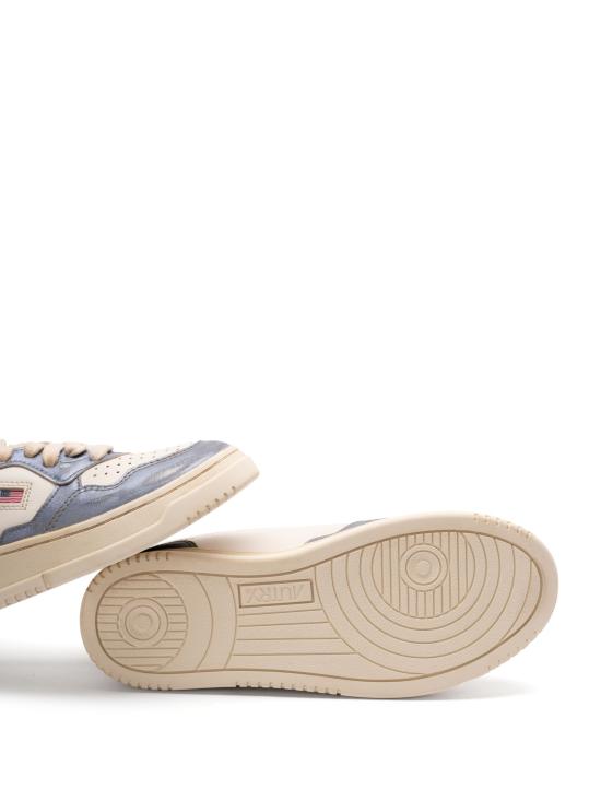 25SS 오트리 뮬/슬리퍼 AVLWMT 03 METAL LEAT SKY BLACK - AUTRY