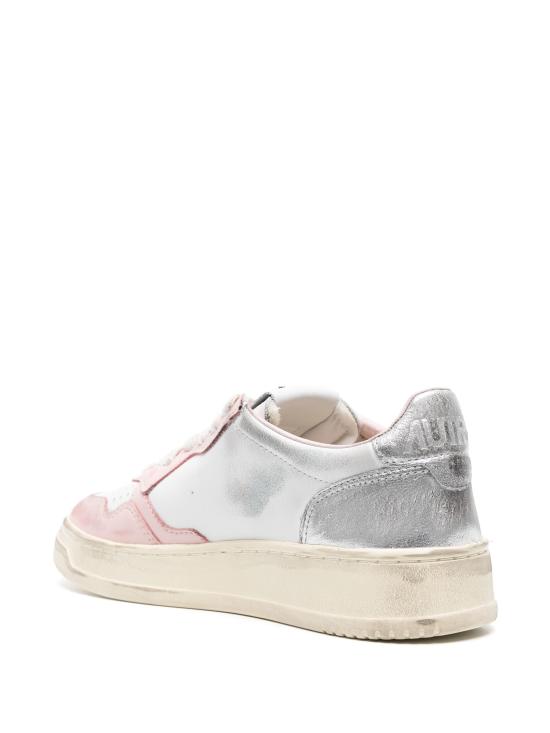 25SS 오트리 스니커즈 AVLWSV 35 LEAT LEAT WHT POW SILV - AUTRY