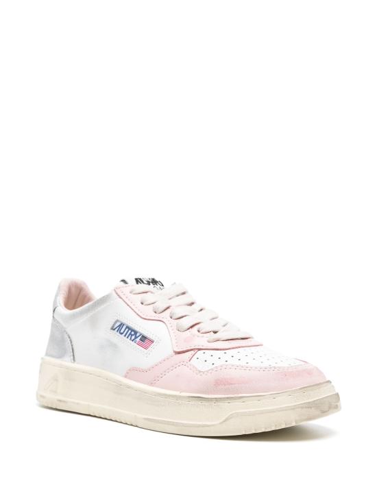 25SS 오트리 스니커즈 AVLWSV 35 LEAT LEAT WHT POW SILV - AUTRY