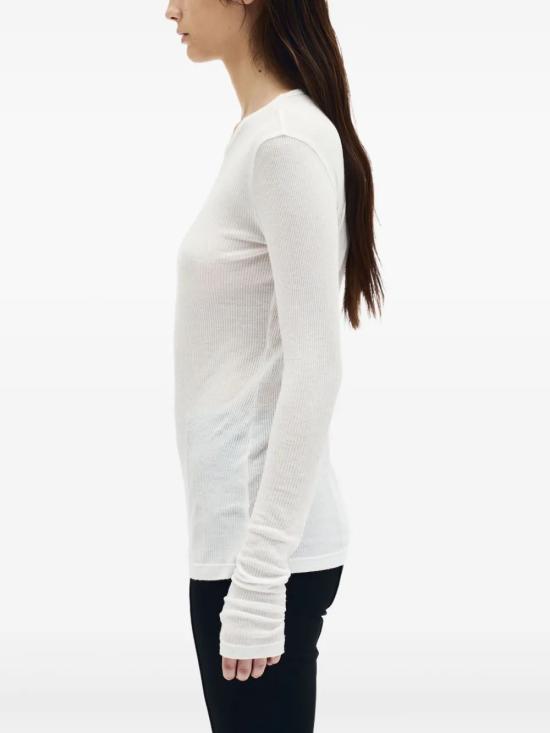 25SS 앤 드뮐미스터 긴팔 티셔츠 B0011488FA570 002 NATURAL WHITE 2510 W JTS12 FA570 002 - ANN DEMEULEMEESTER