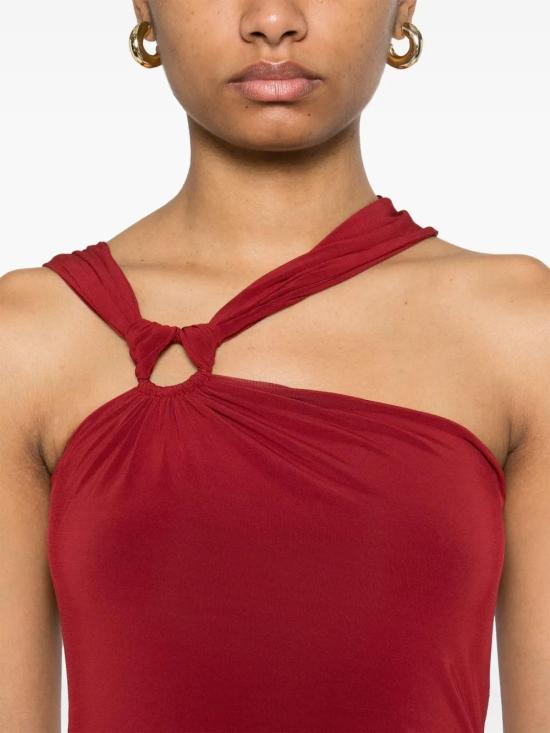 25SS 이자벨마랑 미디 원피스 RO0787FAC2J12I 11DR DARK RUST - ISABEL MARANT