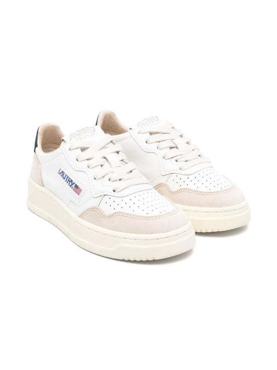 25FW [주니어] 오트리 스니커즈 KULKFS 04 SUEDE FOUR WHT SPBLUE