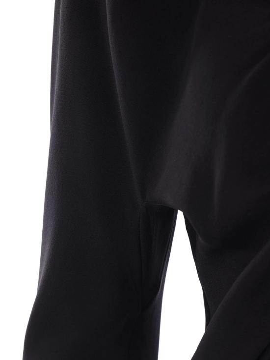 25SS 생로랑 긴팔 티셔츠 820520Y100W 1000 NERO - SAINT LAURENT