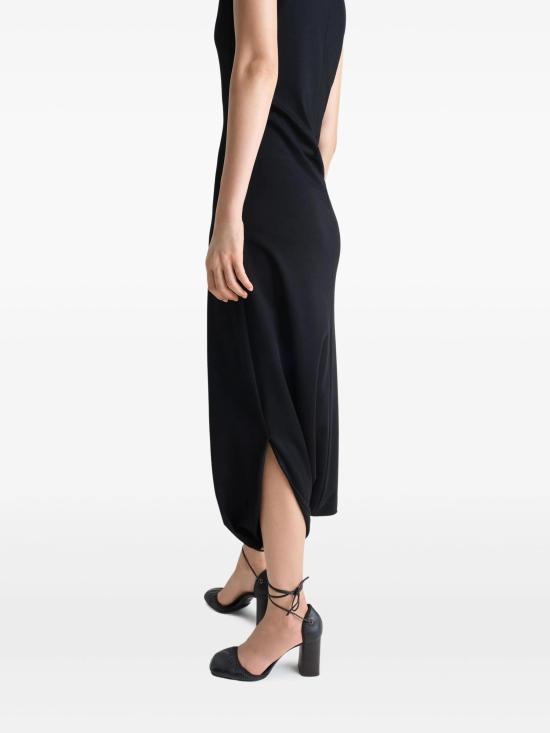 25SS 르메르 트위스트 헴 드레스 DR1106LJ1034 BK999 BLACK - LEMAIRE
