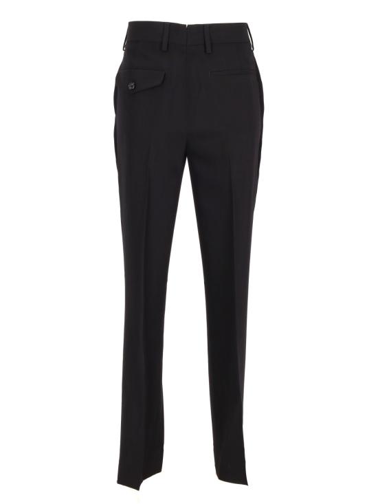  앤 드뮐미스터 스트레이트 팬츠 B0012422FA556 099 BLACK 2510 W TR19 FA556 099 - ANN DEMEULEMEESTER