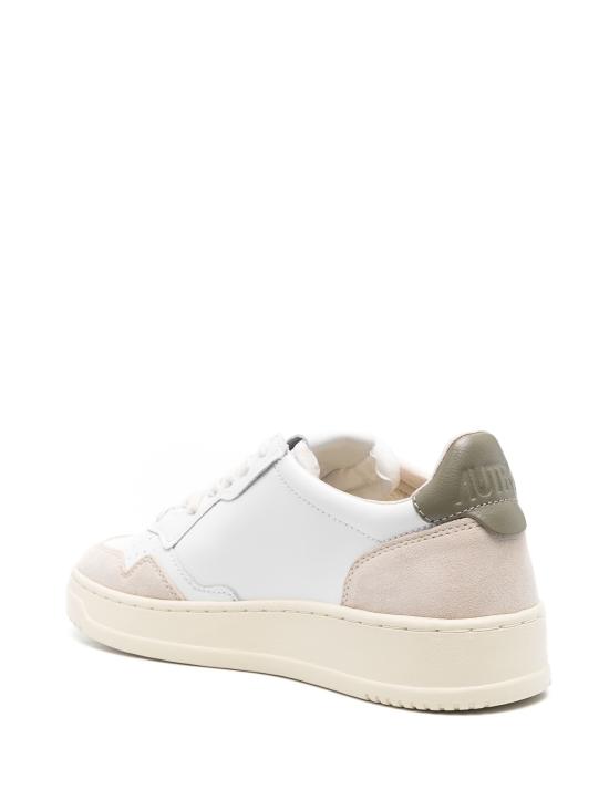 25FW 오트리 MEDALIST 메달리스트 로우탑 스니커즈 AULMLS 77 LEAT SUEDE WHT CVRT GR - AUTRY