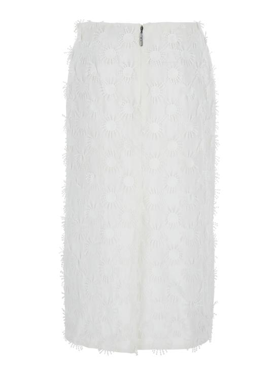 25SS 엠에스지엠 미디 스커트 3841MDD1125712101 White - MSGM