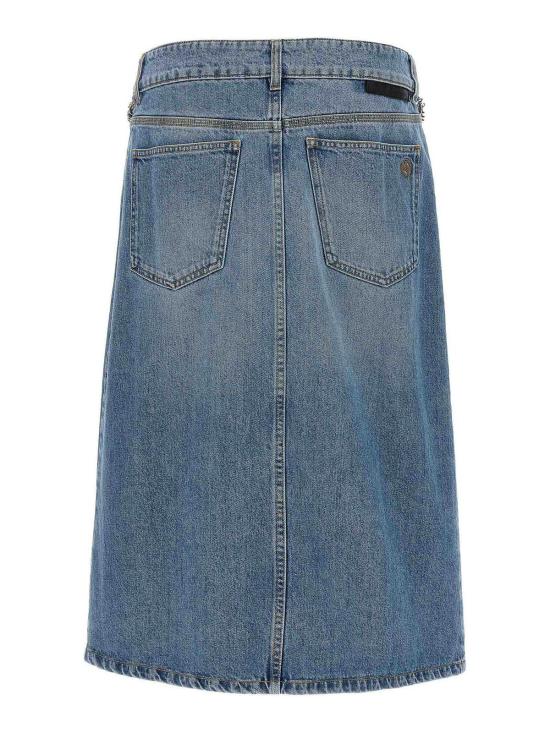  스텔라 맥카트니 데님 스커트 6D02403SPH564599 Light Blue - STELLA MCCARTNEY