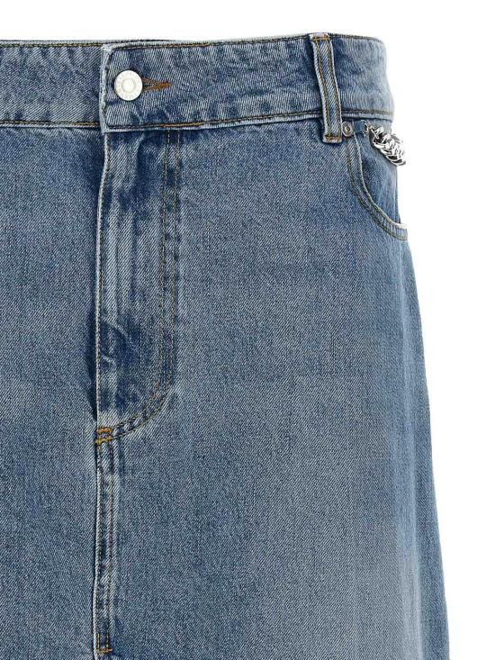  스텔라 맥카트니 데님 스커트 6D02403SPH564599 Light Blue - STELLA MCCARTNEY