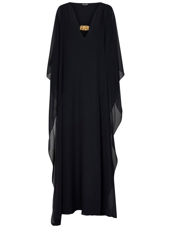 25SS 톰포드 미디 원피스 AB3441FAX852 LB999 BLACK