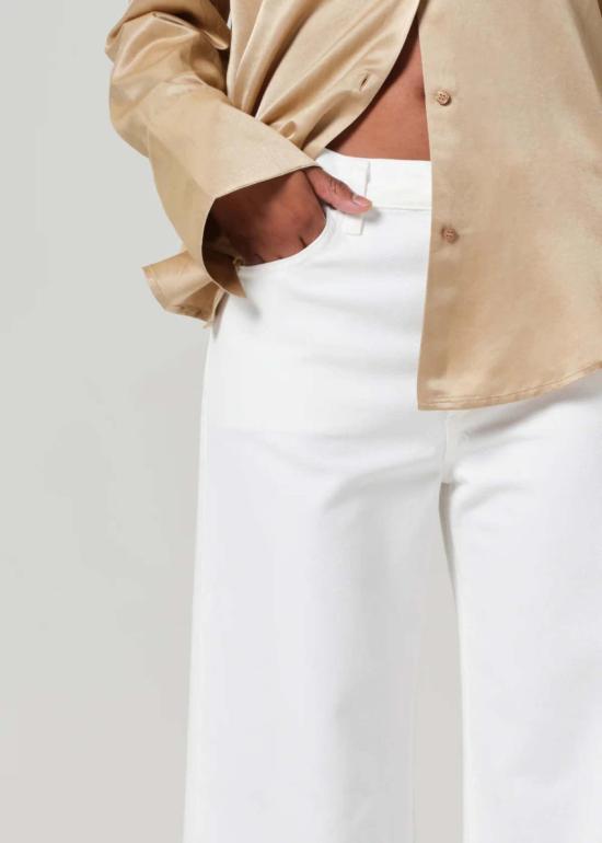  시티즌 오브 휴머니티 스트레이트 팬츠 Citizens Of Humanity Annina 팬츠 소프트 화이트 - CITIZEN OF HUMANITY