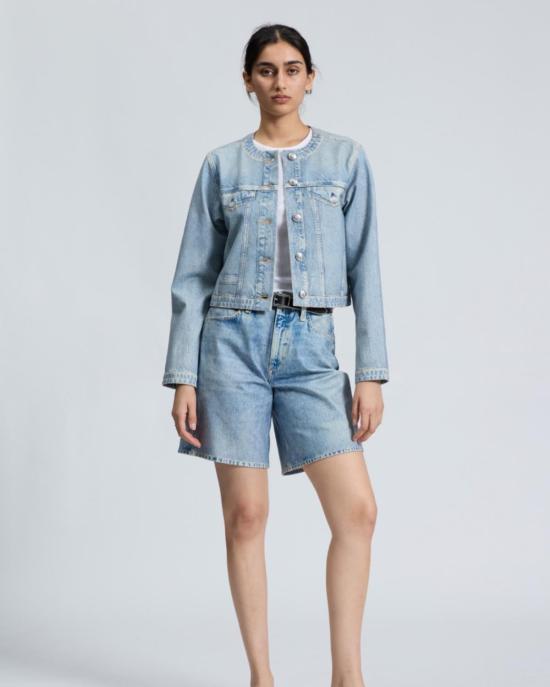  랙앤본 데님 자켓 Rag & Bone Miramar Ponte Cora 재킷 Seaside