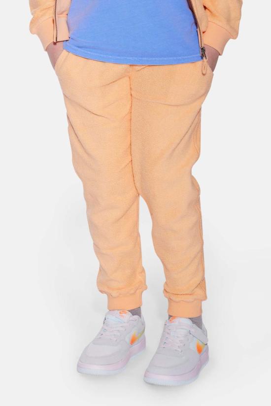  [키즈] 블루&크림 트레이닝/조거 팬츠 키즈  조거 피치