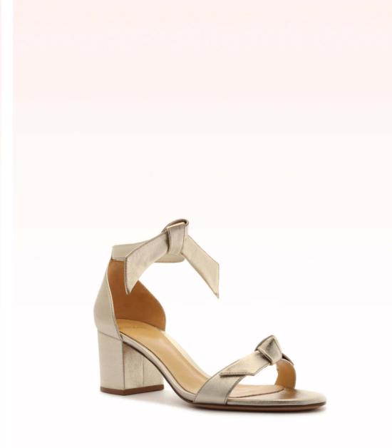  알렉산더버만 힐/펌프스 Alexandre Birman 클라리타 블록  골든 - ALEXANDRE BIRMAN