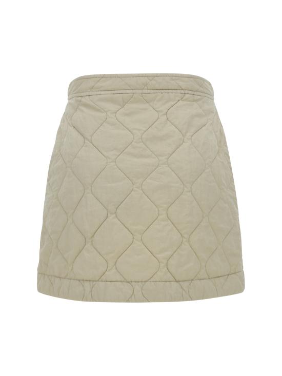  버버리 숏 스커트 8081126 B7348 BEIGE - BURBERRY