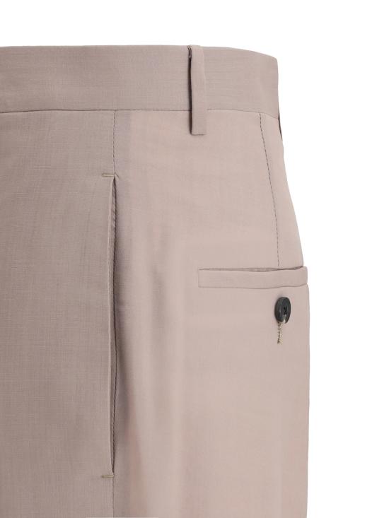 25SS 릭 오웬스 스트레이트 팬츠 RP01E7353WG 64 BEIGE - RICK OWENS