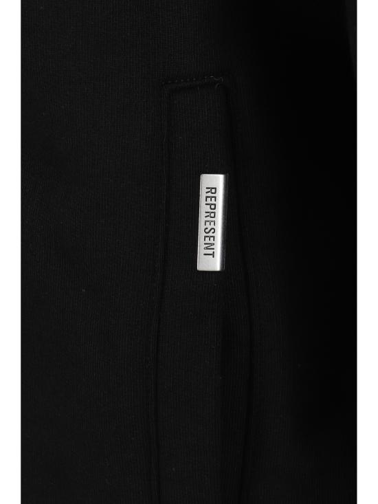 26SS 리프레젠트 후드 티셔츠 OCM41122 BLACK - REPRESENT