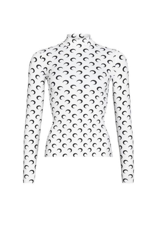 25SS 마린세르 긴팔 티셔츠 MRSW251PRTO032WH OPTICAL WHITE DOM