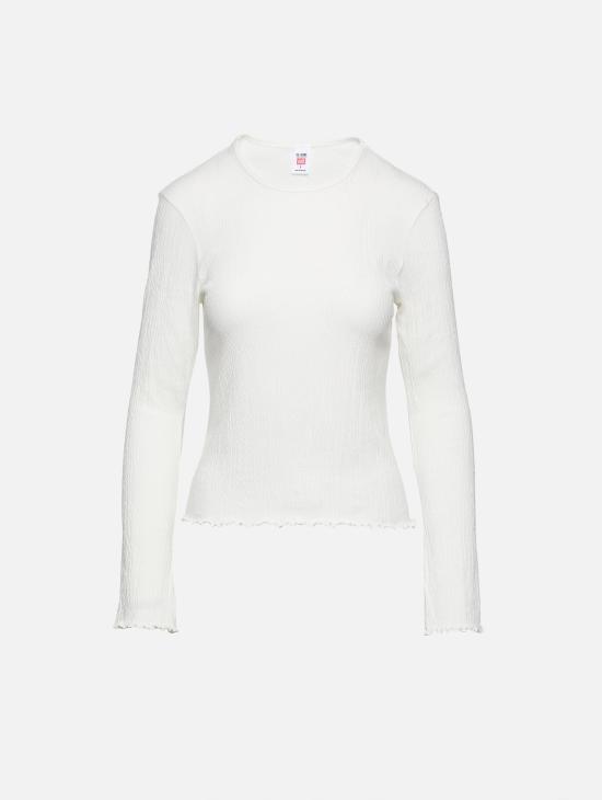  리던 긴팔 티셔츠 REDW241MRTS023WH VINTAGE WHITE DOM