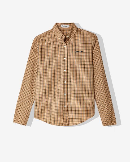 24FW 미우미우 블라우스 MK1842142LF0065 DOM