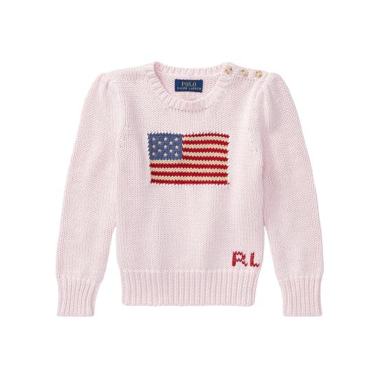 25SS [키즈] 랄프 로렌 풀오버 312668609003 ACACIA PINK