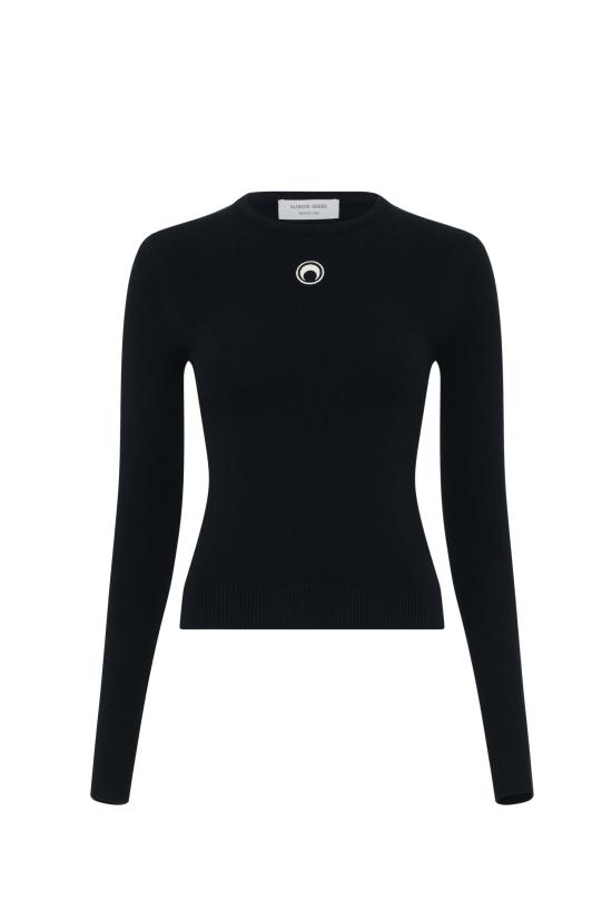  마린세르 스웨터 MRSW242PRST016BK BLACK DOM