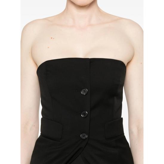 25SS 모스키노 민소매 티셔츠 0418 J0803 0555 BLACK - MOSCHINO