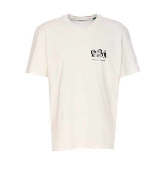 25SS 에드몬드 스튜디오 반팔 티셔츠 14010 OFF WHITE White