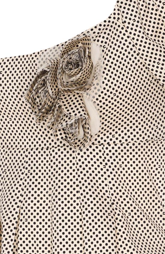 25SS 엘리자베타프랜치 숏 원피스 AB77652E2 E84 Beige - ELISABETTA FRANCHI