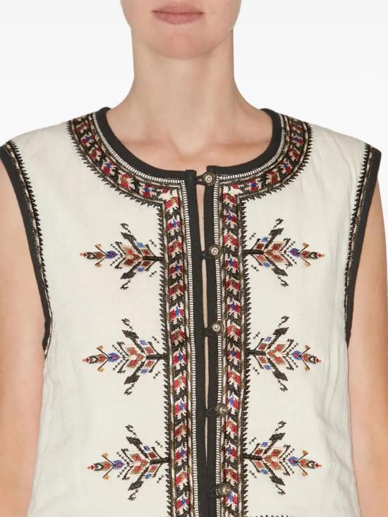 25SS 이자벨마랑에뚜왈 베스트 GI0043FA C1J09E 23EC ECRU - ISABEL MARANT ETOILE