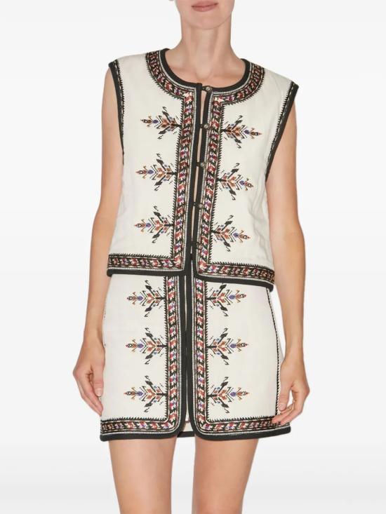 25SS 이자벨마랑에뚜왈 베스트 GI0043FA C1J09E 23EC ECRU - ISABEL MARANT ETOILE