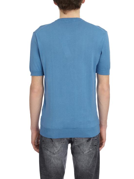 25SS 다니엘알렉산드리니 반팔 티셔츠 LDA1SS25M013575 Blue - DANIELE ALESSANDRINI