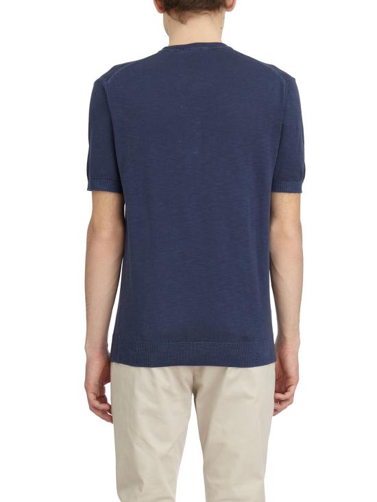 25SS 다니엘알렉산드리니 반팔 티셔츠 LDA1SS25M008174 Blue - DANIELE ALESSANDRINI