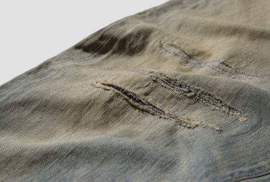 25SS A.PRESSE 데님 팬츠 NO.37 워시드 와이드  25SAP-04-06H 블루 - OTHER BRANDS