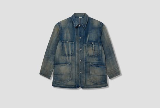 25SS A.PRESSE 데님 자켓 빈티지 커버올 재킷 25SAP-01-22K 블루