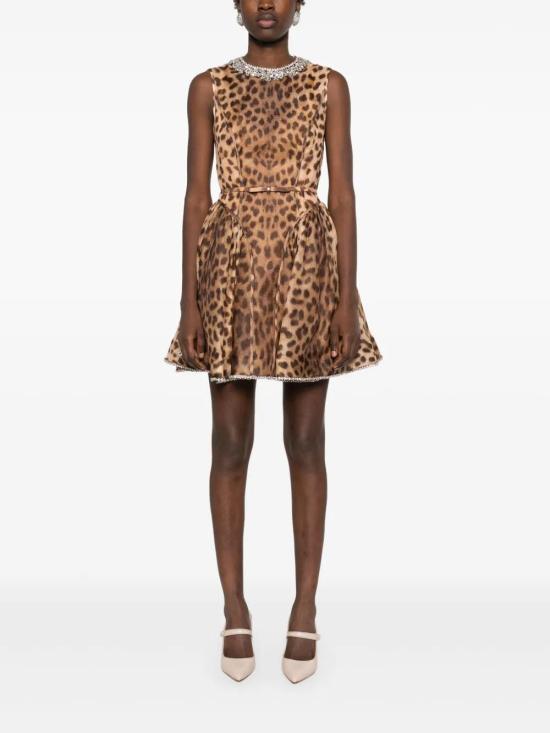 25SS 짐머만 숏 원피스 2150DR251 LEOPARD LEO - ZIMMERMANN