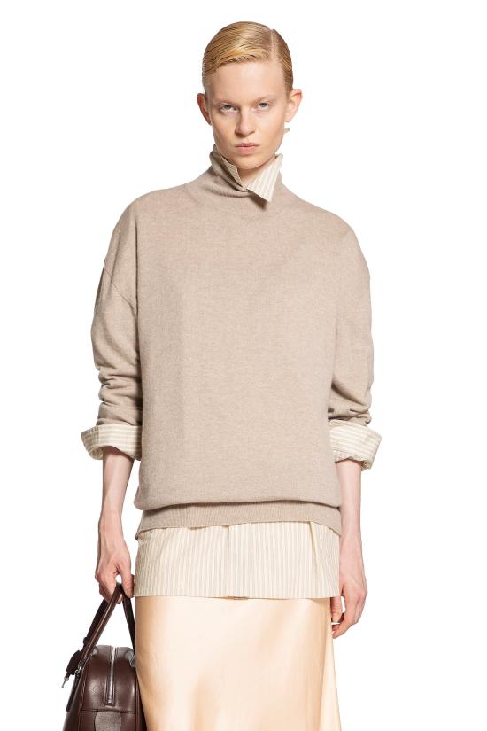  더로우 터틀넥 8664Y751BEL Beige - THE ROW