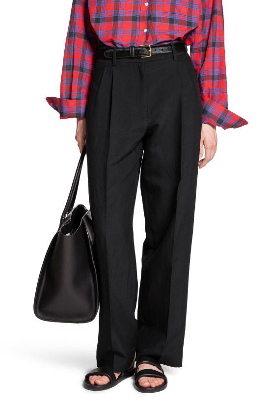  더로우 팬츠 8719W3677BLK Black - THE ROW