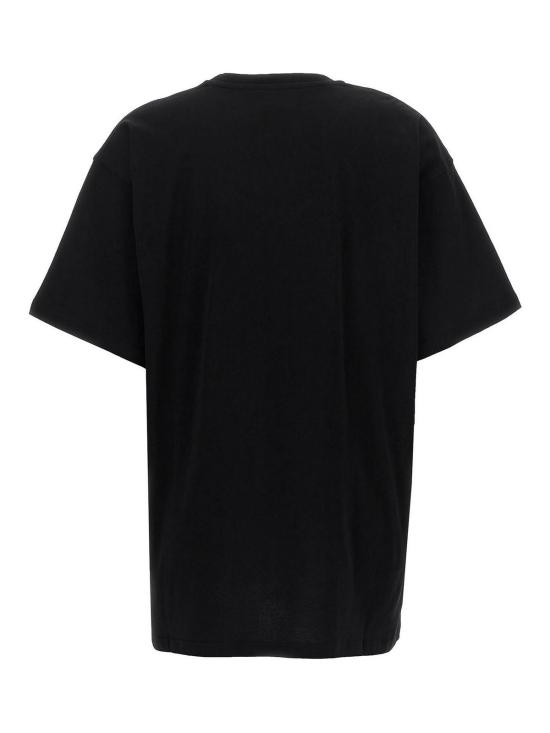  모스키노 반팔 티셔츠 070805411555 Black - MOSCHINO