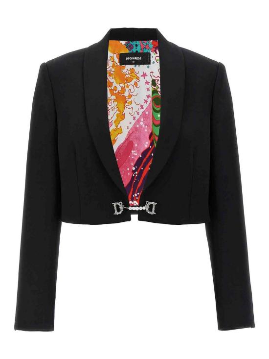 24FW 디스퀘어드2 자켓 S72BN0677S60567900 Black