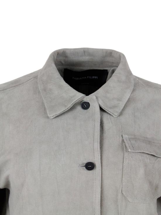 25SS 파비아나 필리피 봄버 자켓 PLD275F708L410 8195 Beige - FABIANA FILIPPI