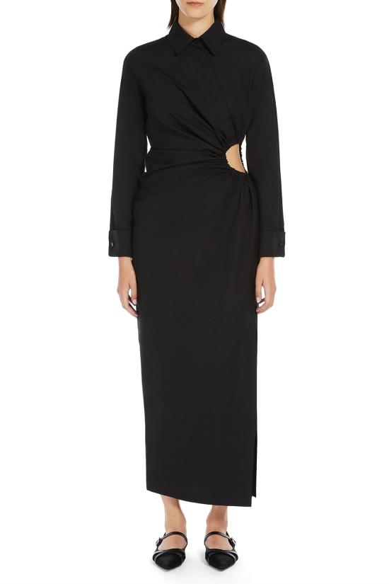 25SS 막스마라 미디 원피스 2511221182600 003 Black - MAX MARA