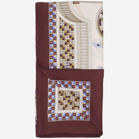 25SS 살바토레 페라가모 머플러/스카프 310197STONEBORDEAUX Red - SALVATORE FERRAGAMO